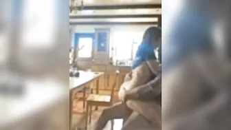 Teen hottie is going to bounce on a hard dick in an incest sex sesh