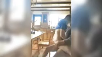 Teen hottie is going to bounce on a hard dick in an incest sex sesh