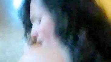 Brunette who needs hard cock is going to enjoy incest missionary gaping