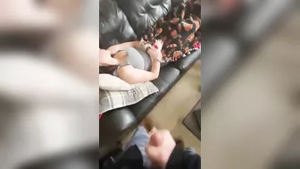 Dude jerks off to his sister as she rests and it is taboo incest