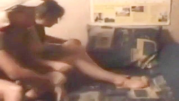 Daddy's hard cock is going to invade her oozing pussy and it will be hot