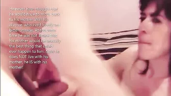 Dude wants to put his seed in mommy's mouth and it is wild as fuck