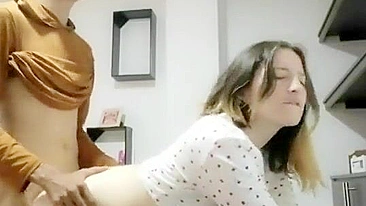 Teen siblings enjoying hardcore fucking with zealous incest orgasms