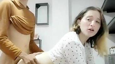 Teen siblings enjoying hardcore fucking with zealous incest orgasms