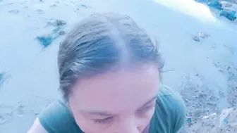 Mommy shows her shapely ass and we are going to see lots of beach fucking