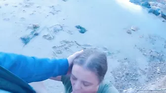 Mommy shows her shapely ass and we are going to see lots of beach fucking