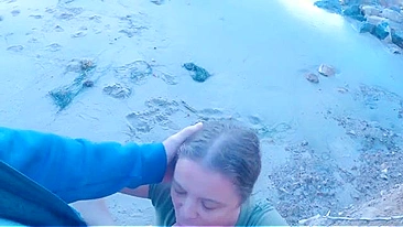 Mommy shows her shapely ass and we are going to see lots of beach fucking