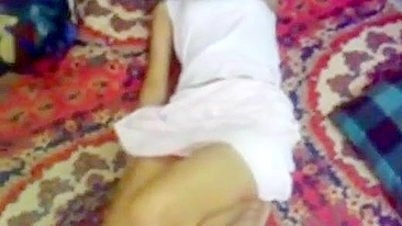 Pakistan porn movie showing a really horny bitch who needs fat cock