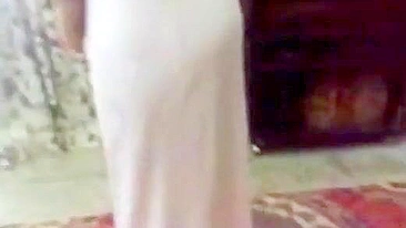 Pakistan porn movie showing a really horny bitch who needs fat cock