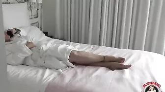 Mom and son pleasure session with a really stacked and taboo bitch