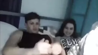 Taboo sister is going to get off with a nice handjob along the way