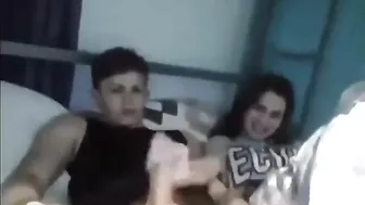 Taboo sister is going to get off with a nice handjob along the way