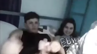 Taboo sister is going to get off with a nice handjob along the way