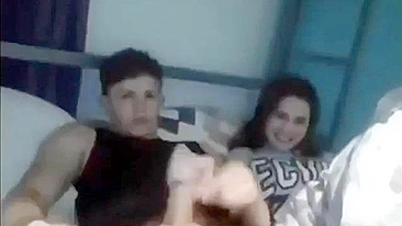 Taboo sister is going to get off with a nice handjob along the way