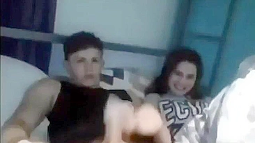 Taboo sister is going to get off with a nice handjob along the way