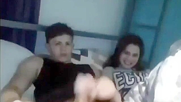 Taboo sister is going to get off with a nice handjob along the way