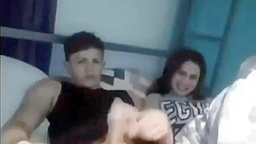 Taboo sister is going to get off with a nice handjob along the way