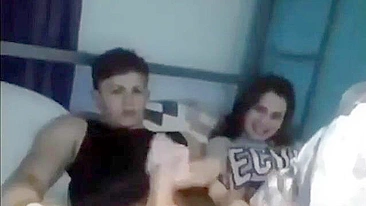 Taboo sister is going to get off with a nice handjob along the way