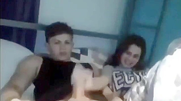 Taboo sister is going to get off with a nice handjob along the way