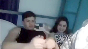 Taboo sister is going to get off with a nice handjob along the way