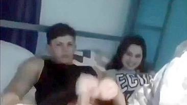 Taboo sister is going to get off with a nice handjob along the way