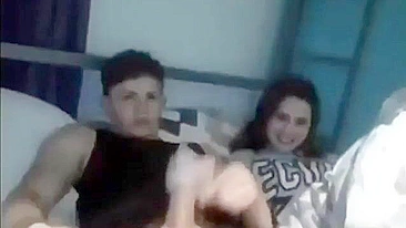 Taboo sister is going to get off with a nice handjob along the way