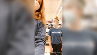 Mom and daughter OnlyFans duo showing horny incest teasing in HD