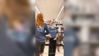 Mom and daughter OnlyFans duo showing horny incest teasing in HD