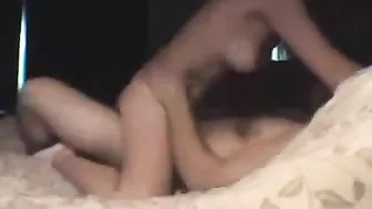 Missionary love scene with niece who chooses incest fucking