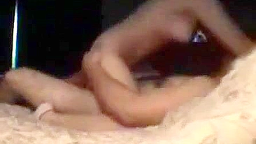 Missionary love scene with niece who chooses incest fucking