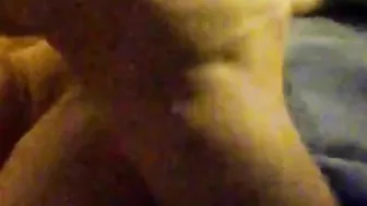 Brunette trailer trash hoe is going to get fucked by her stepfather