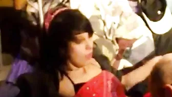 Brunette trailer trash hoe is going to get fucked by her stepfather