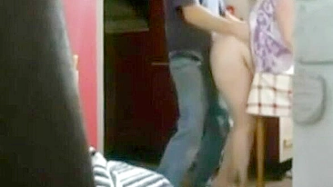 Real mommy and son featured in a hardcore banging session with sloppy oral