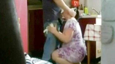 Real mommy and son featured in a hardcore banging session with sloppy oral