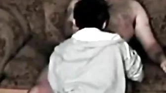 Doggystyle banging with a horny brunette who enjoys gape and pleasure