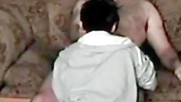 Doggystyle banging with a horny brunette who enjoys gape and pleasure