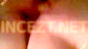 Blonde babe is going to suck her brother off in a taboo banging movie