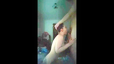 After hours, two horny siblings end up cumming a bunch with hot oral