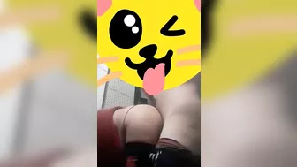 This leaves her shaking with delight as she gets fucked from behind