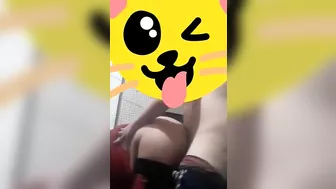 This leaves her shaking with delight as she gets fucked from behind