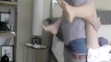 They will be kissing fiercely after taboo daddy destroys this slut daughter