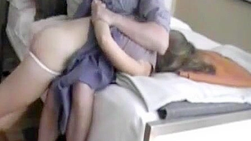 They will be kissing fiercely after taboo daddy destroys this slut daughter