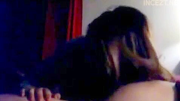 She should be getting a very intense cunnilingus or something like that