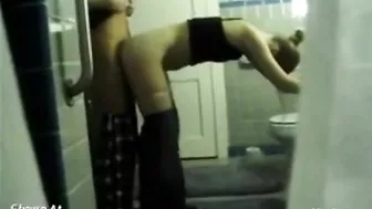 Taking hold of her waist, he gasps and fucks his horny sister hard too