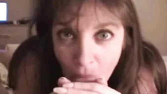 As their bodies entwine during a passionate sesh, this mommy almost cums