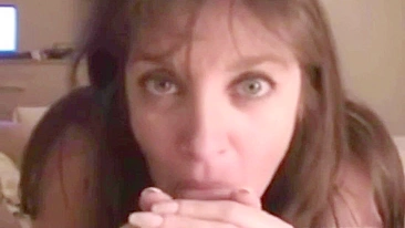 As their bodies entwine during a passionate sesh, this mommy almost cums