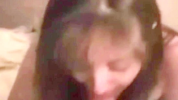 As their bodies entwine during a passionate sesh, this mommy almost cums