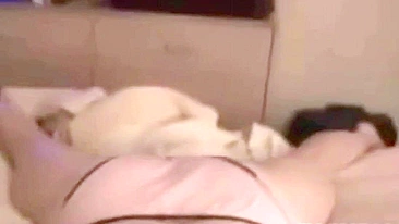 As their bodies entwine during a passionate sesh, this mommy almost cums