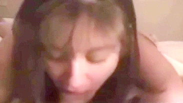 As their bodies entwine during a passionate sesh, this mommy almost cums