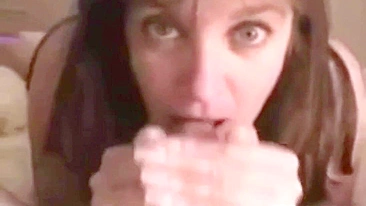 As their bodies entwine during a passionate sesh, this mommy almost cums